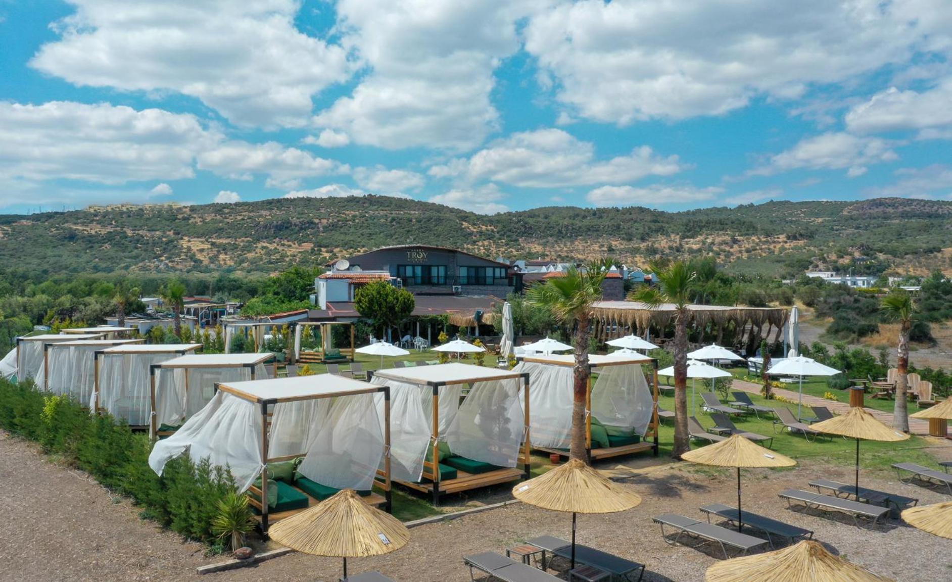 Assos Troy Beach Hotel Kültér fotó