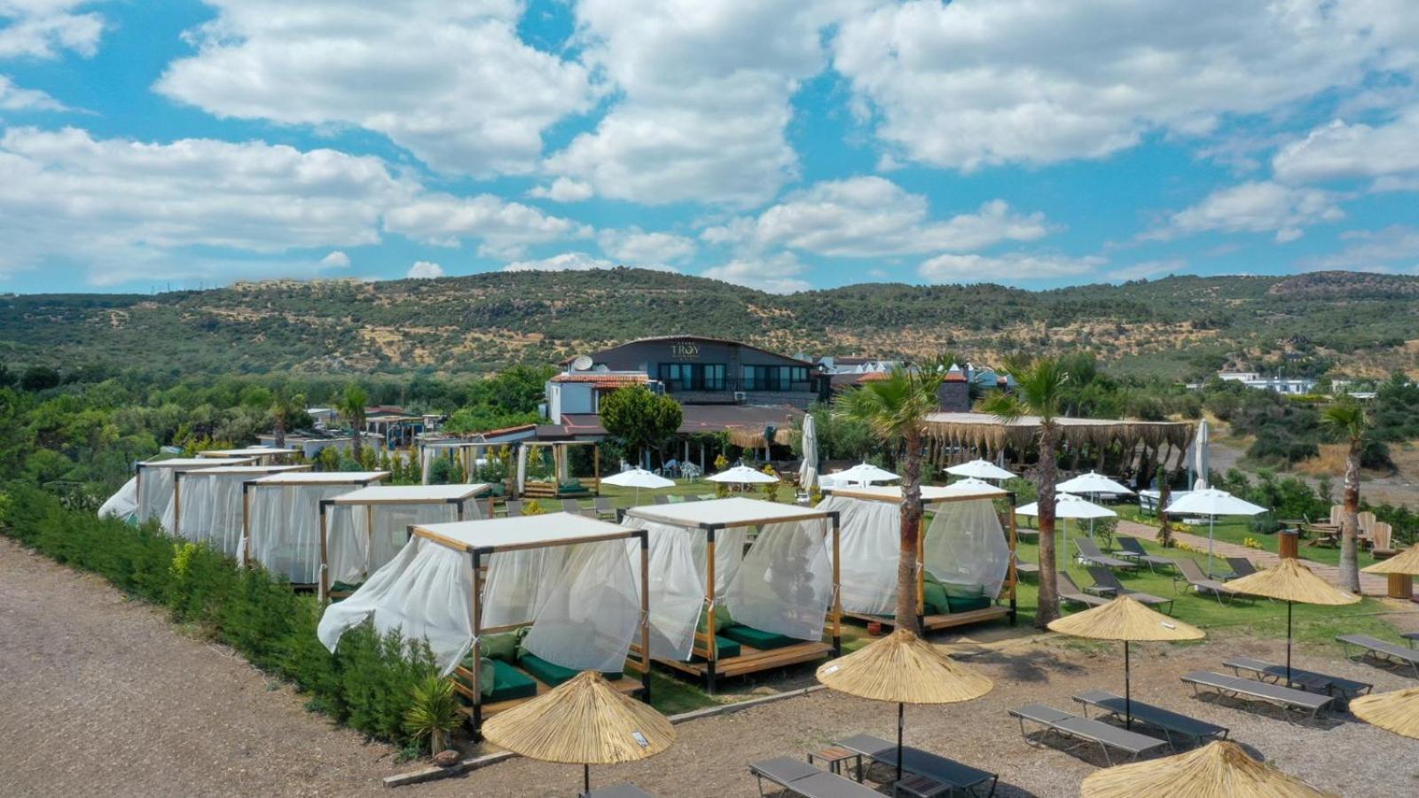 Assos Troy Beach Hotel Kültér fotó