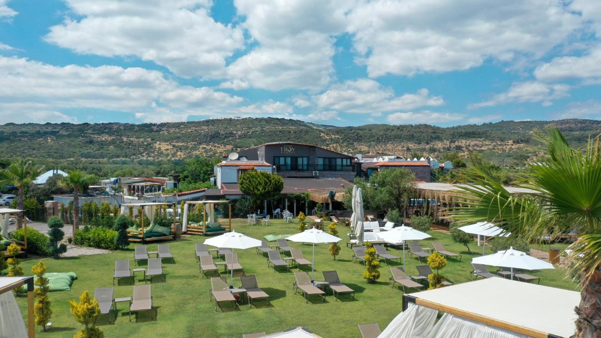 Assos Troy Beach Hotel Kültér fotó