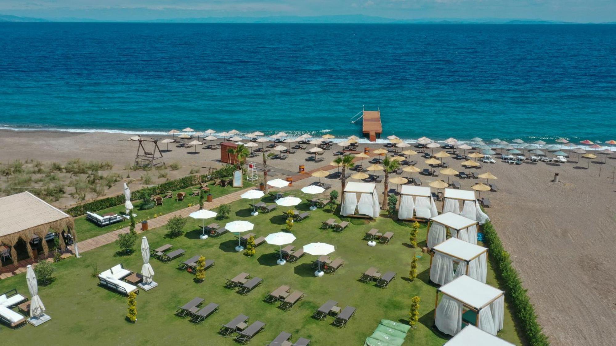 Assos Troy Beach Hotel Kültér fotó
